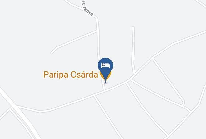 Paripa Csarda Map