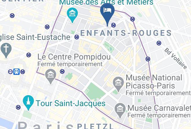 Paris - Paris France Hotel Maps