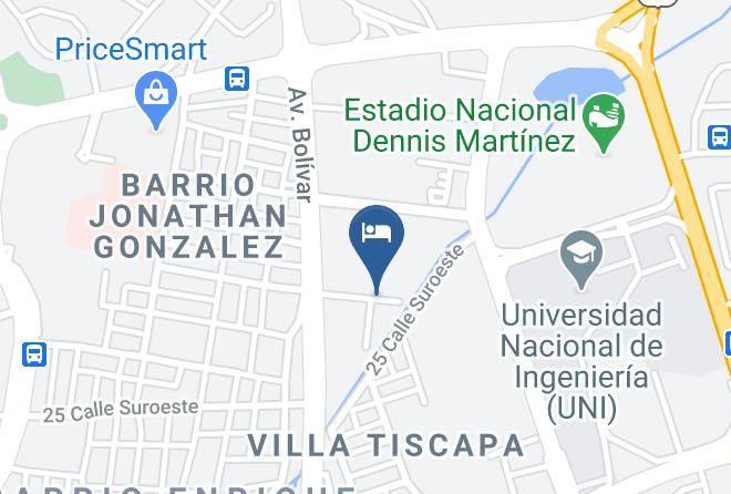 Managua - Paris Grand Auto Hotel Maps