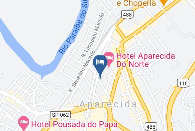 Aparecida - Paris Hotel Palace Maps