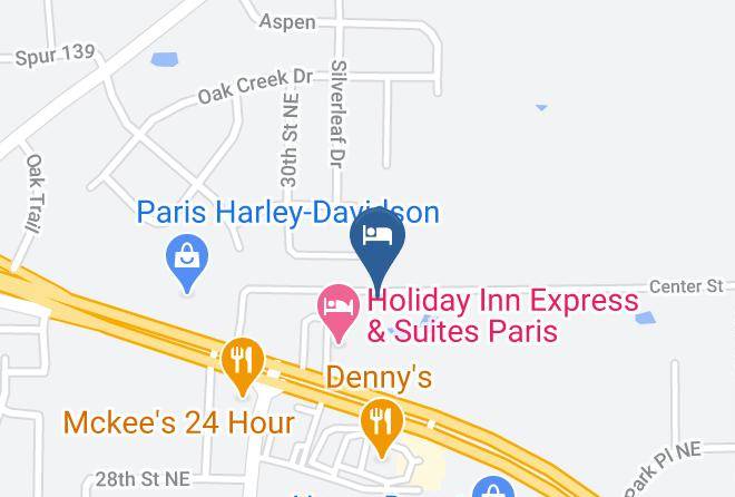 Lamar - Paris Inn & Suites Maps
