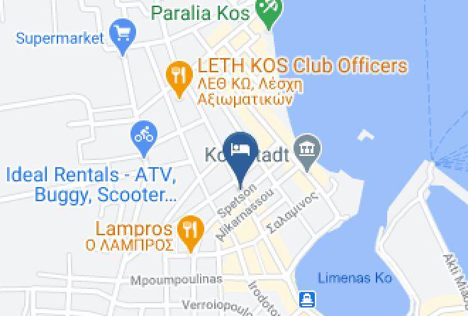 Kos - Paritsa Hotel Maps