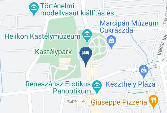 Keszthely - Parizsi Udvar Etterem & Panzio Maps