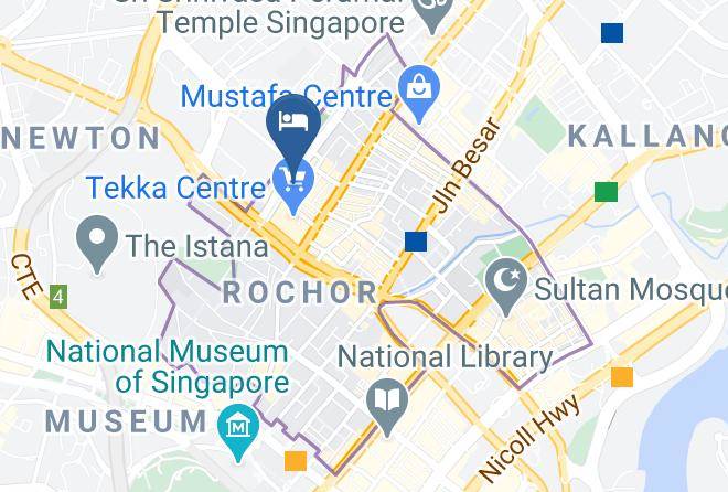 Rochor - Park 22 Hotel Little India Maps