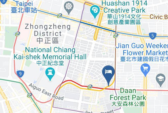 Zhongzheng District - Park 259 Maps