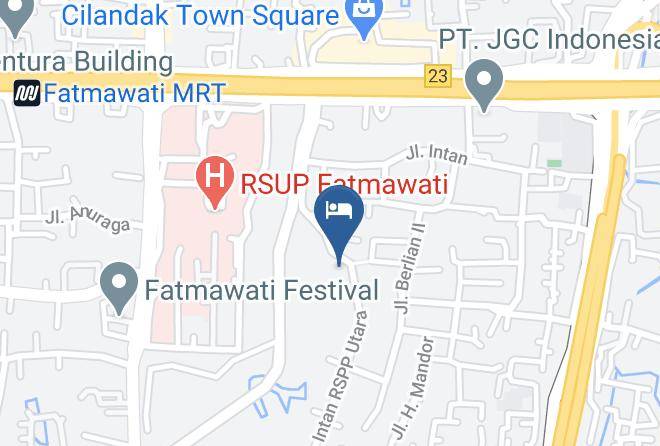 Jakarta Selatan - Park5 Cilandak Maps