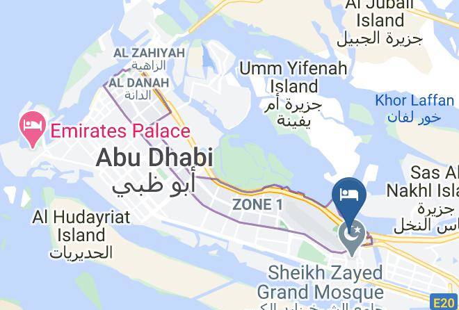 Abu Dhabi - Park Arjaan By Rotana Maps