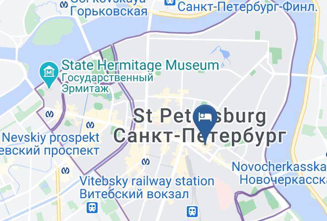 Park Avenue Hotel Map