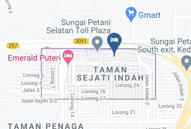 Kuala Muda District - Park Avenue Hotel Sungai Petani Maps