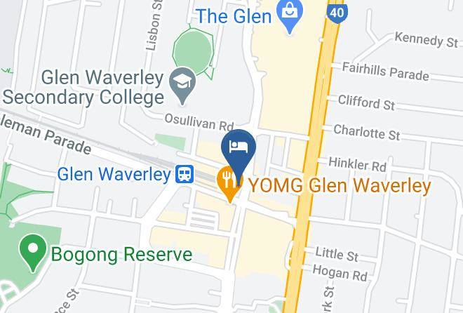 Park Avenue Ikon Glen Waverley Map