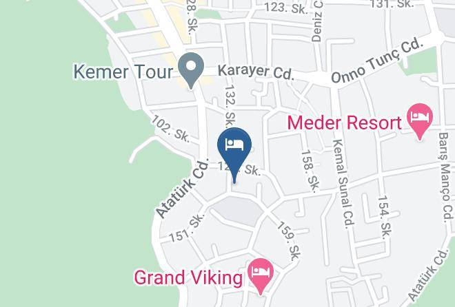 Kemer - Park Avrupa Hotel Maps