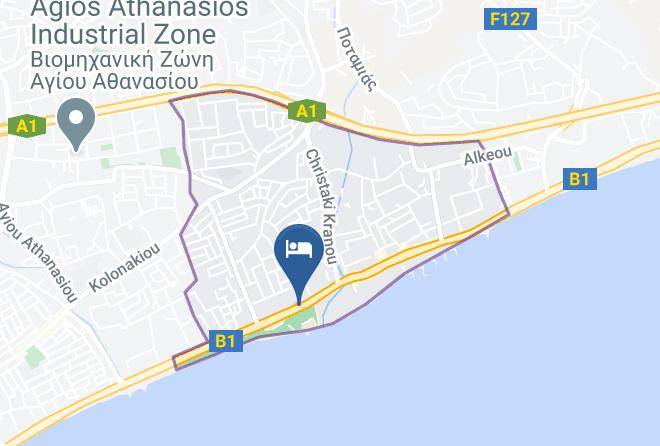 Cyprus - Park Beach Hotel Maps