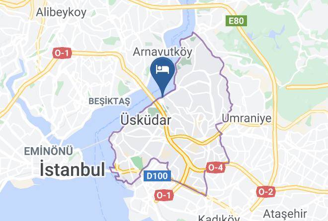 Uskudar - Park Beylerbeyi Boutique Hotel Maps