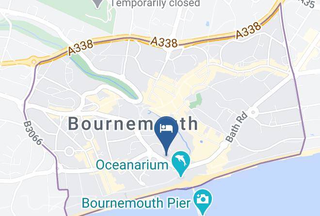 Bournemouth - Park Central Hotel Bournemouth Maps
