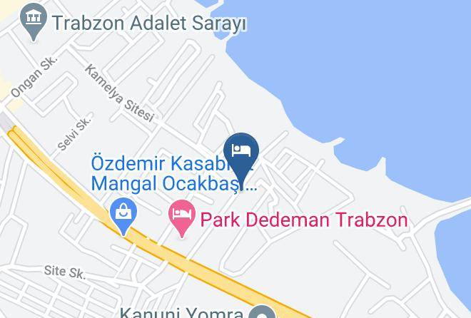 Park Dedeman Trabzon Suites Map
