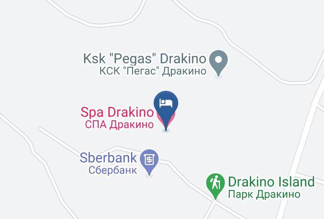 Spa Drakino Carta Geografica - Moscow - Serpukhovsky District