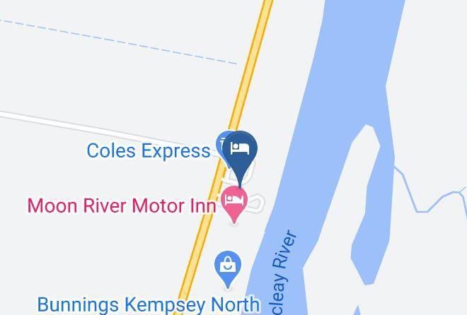 Kempsey - Park Drive Motel Maps