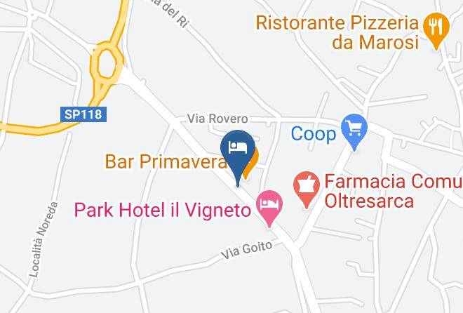 Trento - Park Garni' Il Vigneto Maps