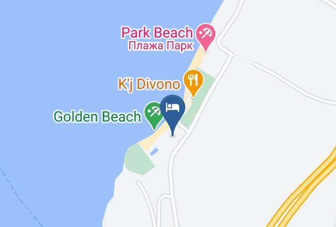 Ohrid - Park Golden View Hotel Maps