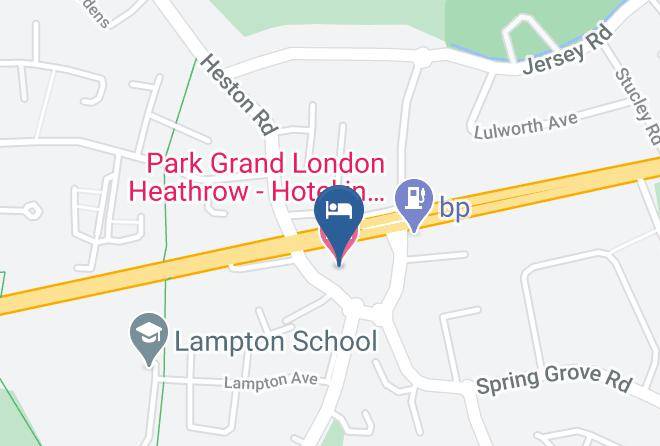 London - Park Grand London Heathrow Hotel In Hounslow Maps