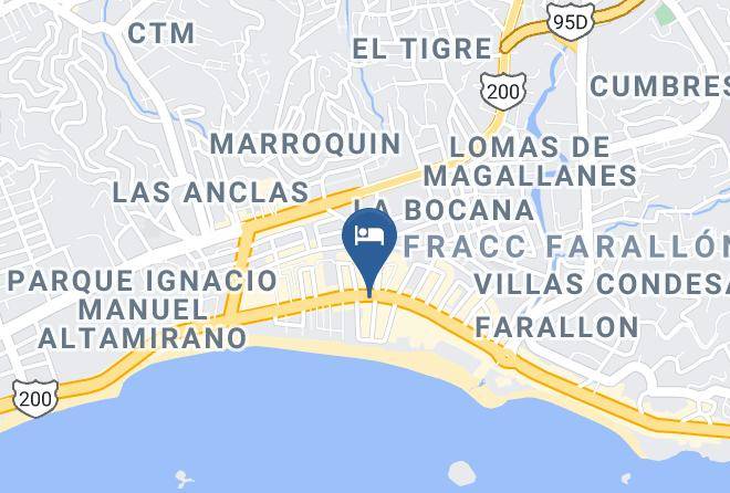 Acapulco De Juarez - Park Hotel Maps