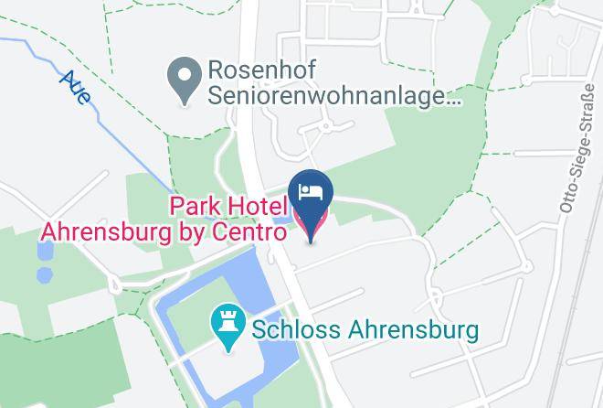 Park Hotel Ahrensburg By Centro Karte - Schleswig Holstein - Stormarn