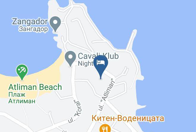 Primorsko - Park Hotel Atliman Beach Maps