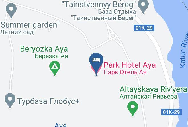 Altaysky District - Park Hotel Aya Maps