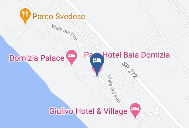 Caserta - Park Hotel Baia Domizia Maps