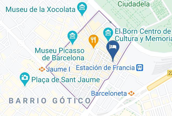 Barcelona - Park Hotel Barcelona Maps