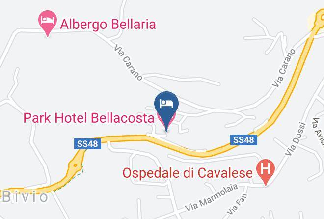 Park Hotel Bellacosta Map