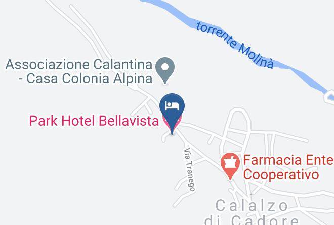 Belluno - Park Hotel Bellavista Maps
