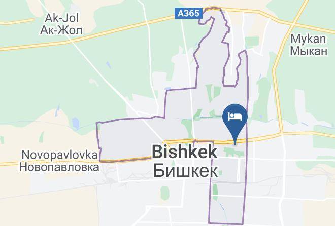 Bishkek - Park Hotel Maps