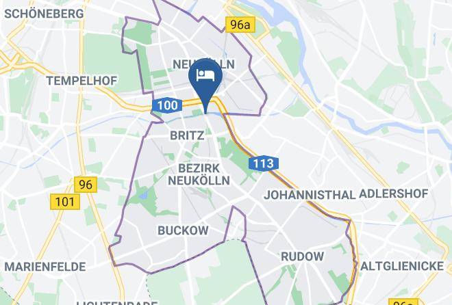 Stadt Berlin - Centro Park Hotel Berlin Neukolln Maps