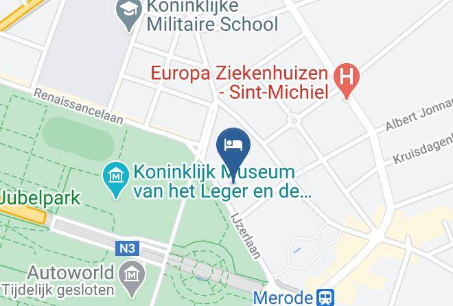Etterbeek - Best Western Plus Park Hotel Brussels Maps
