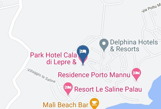 Sassari - Park Hotel Cala Di Lepre & Spa Maps