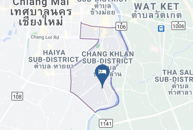 Park Hotel Chiang Mai Map