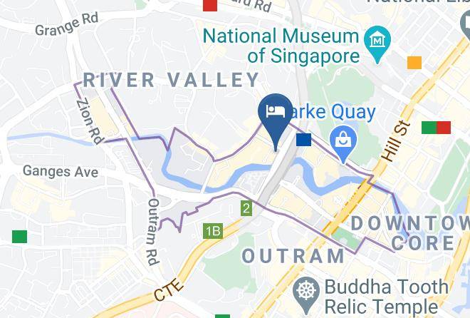 Singapore River - Park Hotel Clarke Quay Maps