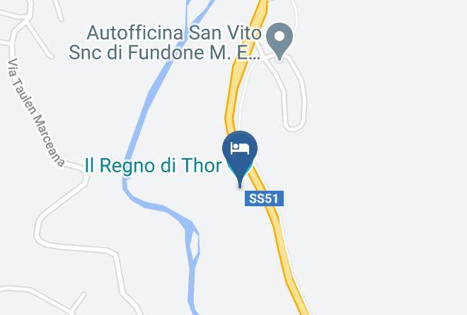 Th Borca Di Cadore Park Hotel Des Dolomite Map