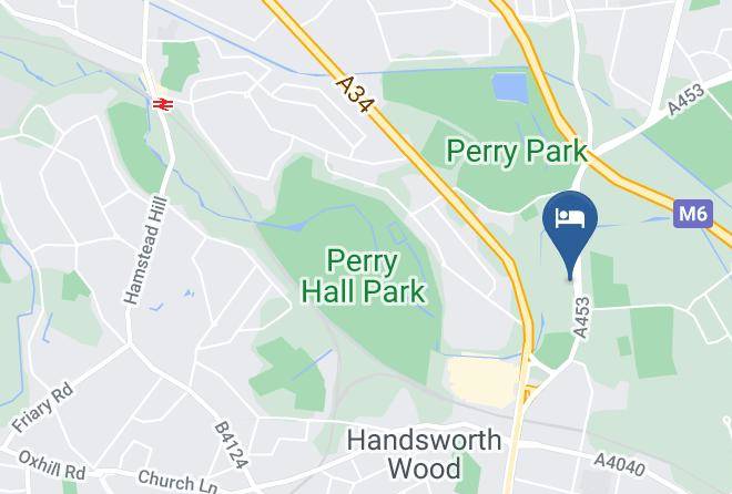 Birmingham - Park Hotel Perry Barr Maps