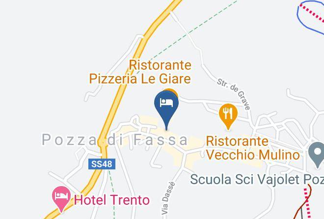Trento - Hotel El Pilon Maps