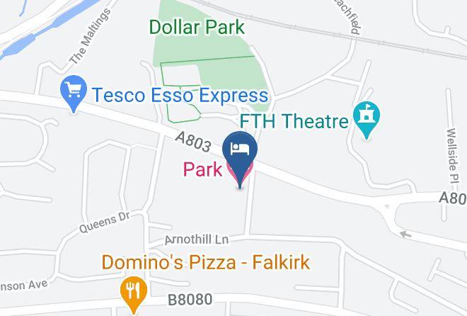 Falkirk - Park Hotel Maps