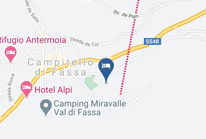 Trento - Park Hotel Fedora Maps