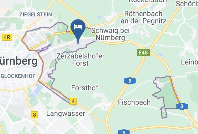 Nuremberg - Park Hotel Garni Maps