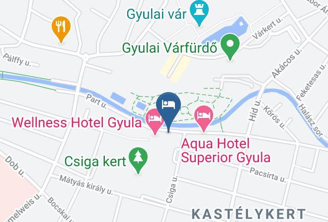 Gyula - Park Hotel Gyula Maps