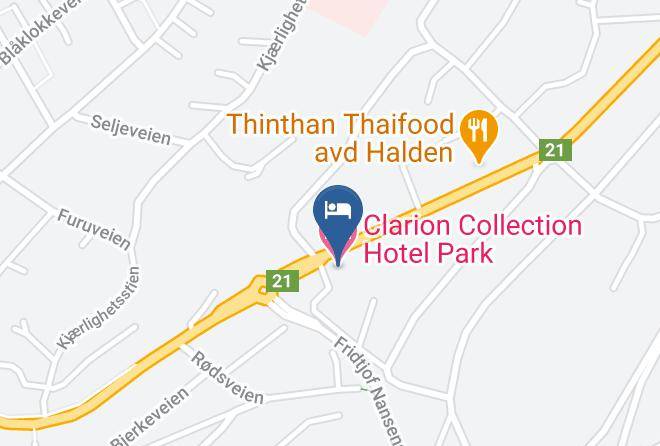 Halden - Park Hotel Halden Maps