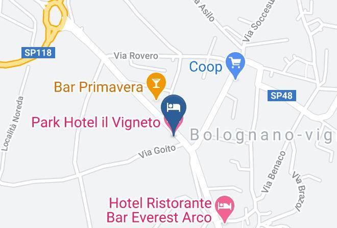 Trento - Park Hotel Il Vigneto Maps