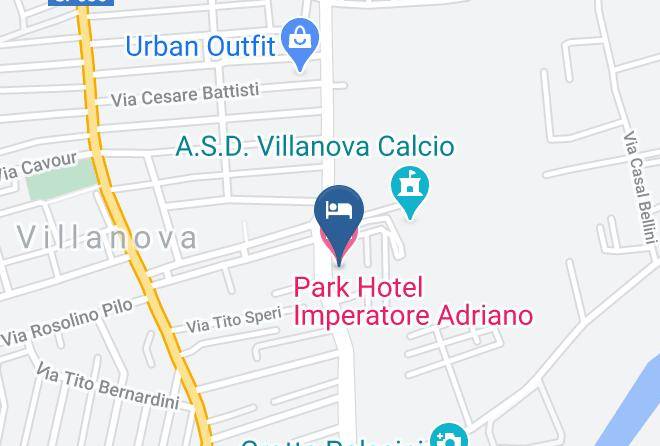Rome - Park Hotel Imperatore Adriano Maps