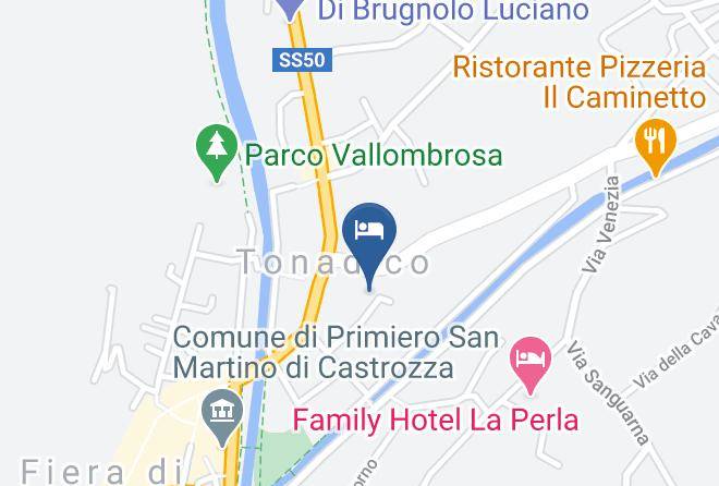 Trento - Park Hotel Iris Maps