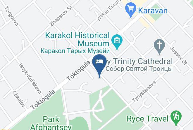 Karakol - Park Hotel Maps